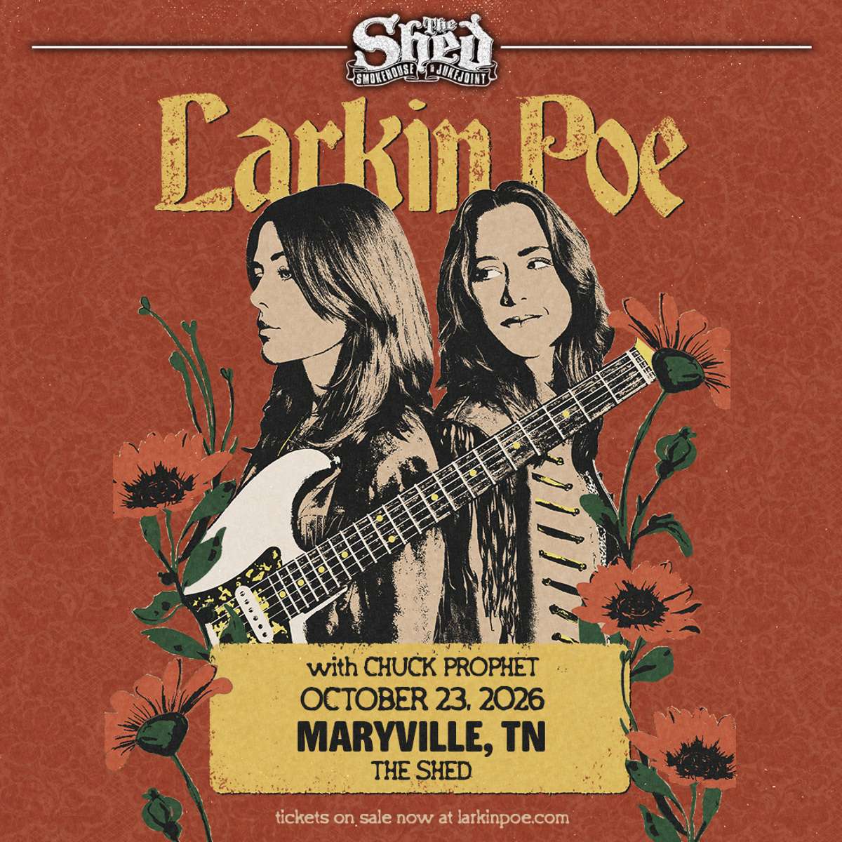 Larkin Poe with Special Guest Chuck Prophet